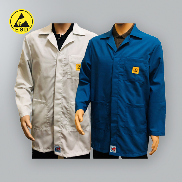 HEAVY DUTY PREMIUM ESD Lab Jackets (3 colours) HEAVY DUTY PREMIUM ESD Lab Jackets (3 colours)